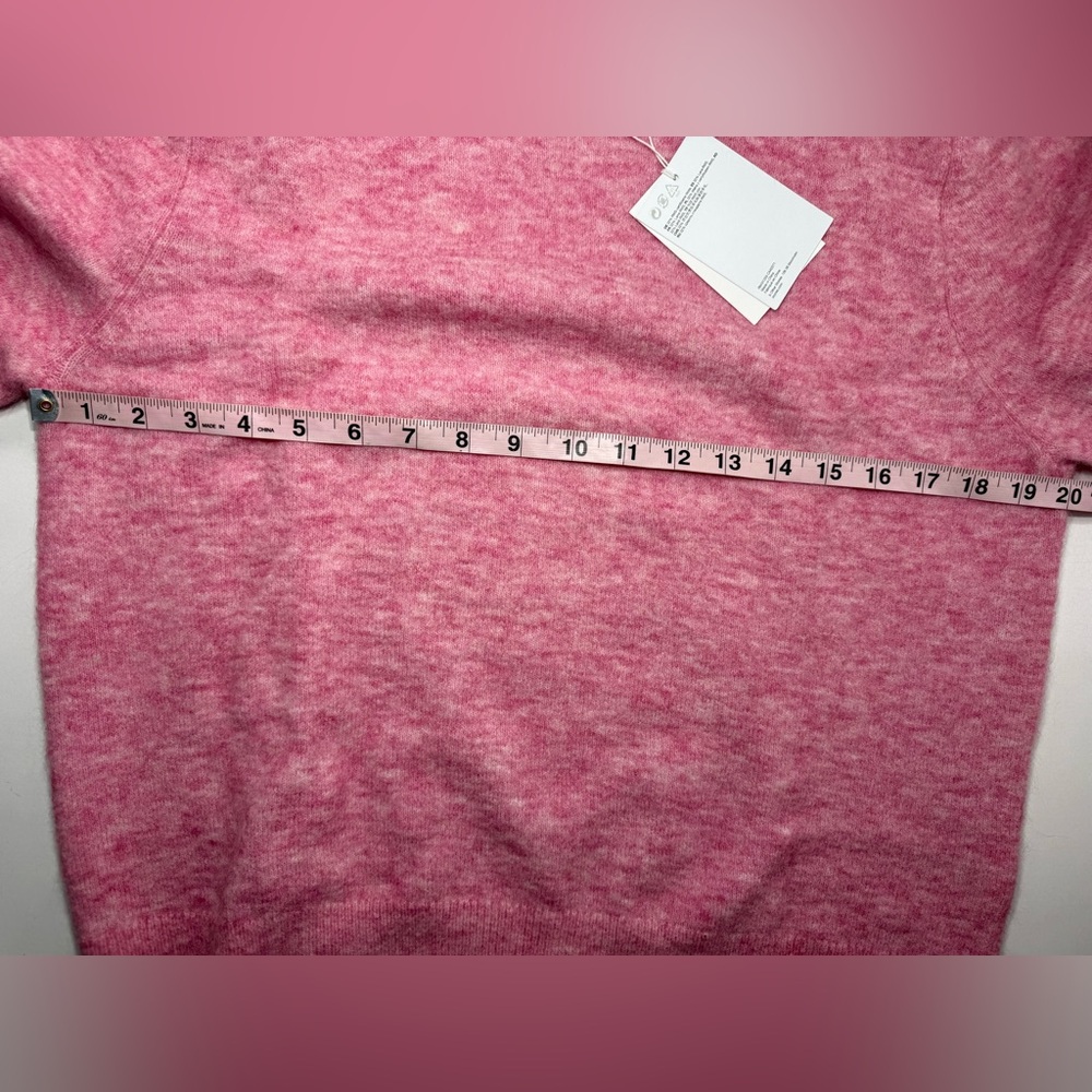 Paris Atelier & Other Stories Sweater Alpaca Wool Blend Pink Size Large - Picture 10 of 11